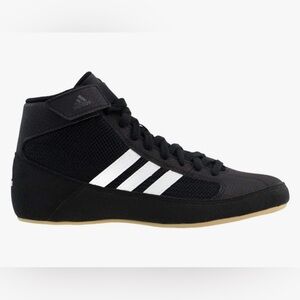 adidas - Adidas HVC 2 Black/White Wrestling Shoe Men's Size 14.5 (NWT)